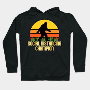 Social Distancing Champion Bigfoot Hoodie